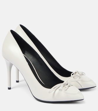 90 bow-detail leather pumps | Alaïa