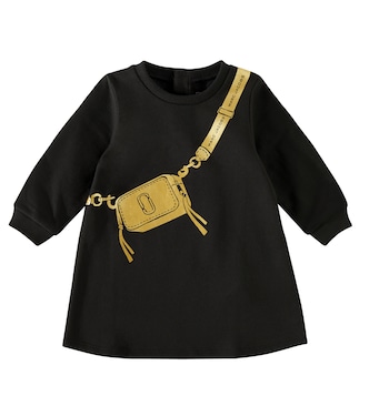 Baby printed cotton-blend jersey dress | Marc Jacobs Kids
