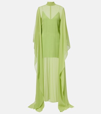 Lanzarote semi-sheer silk kaftan | Taller Marmo