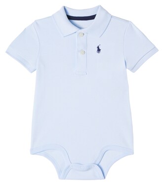Baby cotton bodysuit | Polo Ralph Lauren Kids
