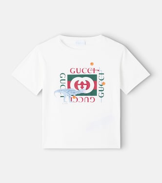 x Euan Roberts cotton jersey T-shirt | Gucci Kids