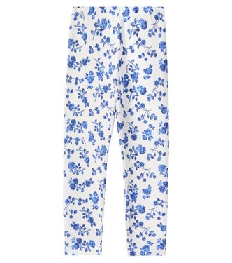Leggings con stampa floreale | Monnalisa