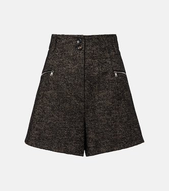 Herringbone wool-blend shorts | Max Mara