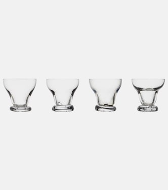 Overflow set of 4 glasses | Milena Kling