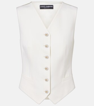 Wool and silk-blend vest | Dolce&Gabbana