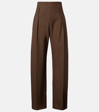 Pantalones rectos Somera de lana virgen | Khaite
