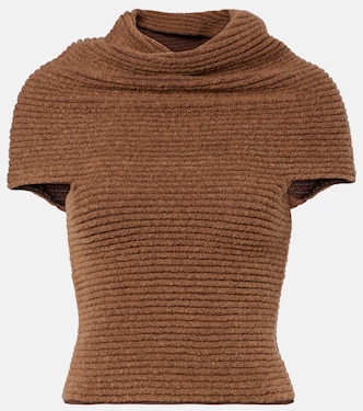 Draped knitted top | Magda Butrym