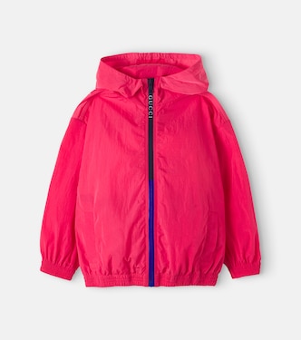 Veste oversize zippée à logo | Gucci Kids