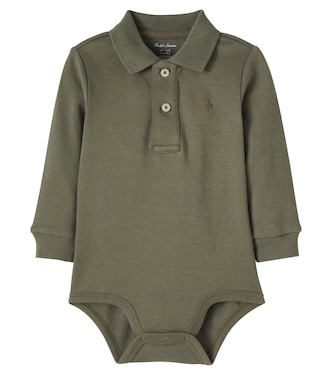 Baby cotton bodysuit | Polo Ralph Lauren Kids