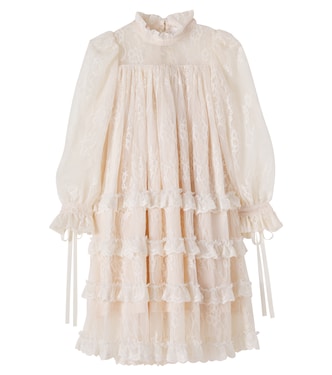 Ruffled tiered lace dress | Petite Amalie  