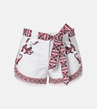 Lavanda printed cotton shorts  | Bananhot