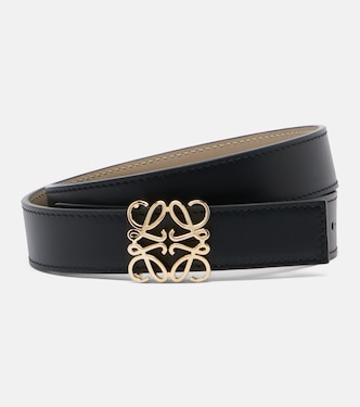 Anagram Bombé reversible leather belt | Loewe