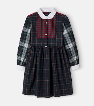 Plaid cotton dress | Polo Ralph Lauren Kids