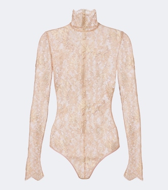 Sheer lace bodysuit | Valentino