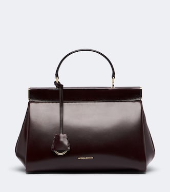 Sloane Frame leather top-handle bag | Victoria Beckham
