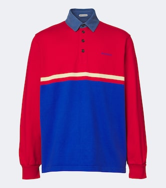 拼接棉质针织Polo衫 | JW Anderson