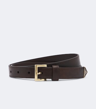 Logo leather belt | Prada