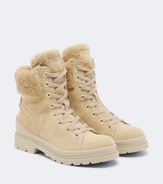 St. Moritz suede lace-up boots | Bogner