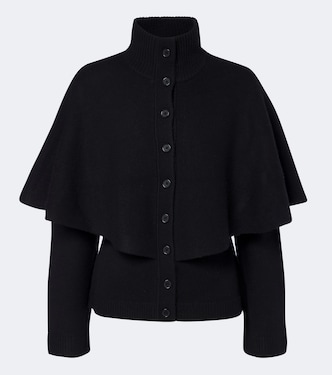 Caped wool-blend cardigan | Vince