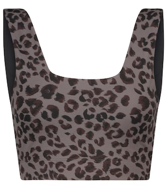 Delta cheetah-print sports bra | Varley