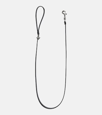 Leather dog leash | Prada