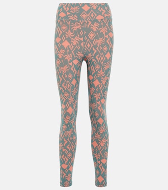 Jardin printed high-rise leggings | The Upside