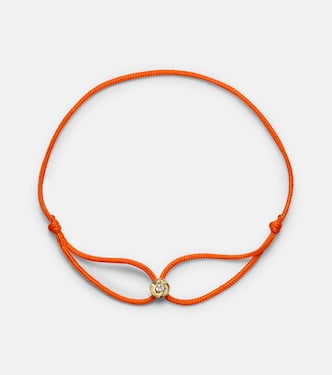 Parachute Nesting Gem 18kt gold bracelet with diamond | Octavia Elizabeth