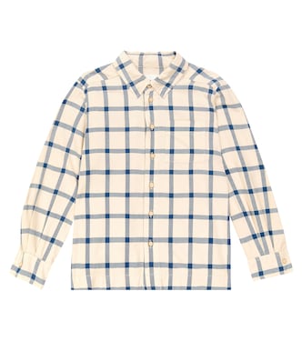 Tur checked cotton shirt | Morley