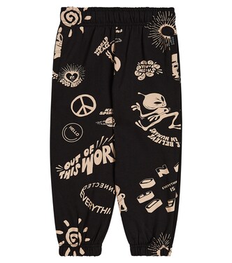 Adan printed cotton sweatpants | Molo