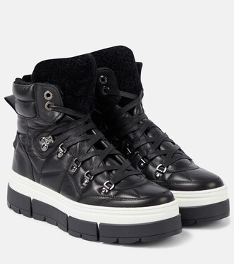 Vaduz shearling-lined leather boots | Bogner