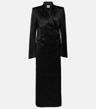 Mantel Kelton aus Satin | Khaite