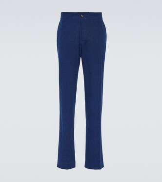 Cotton slim pants | King & Tuckfield