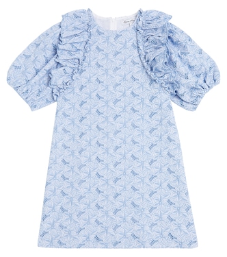 Embroidered cotton dress | Tartine et Chocolat