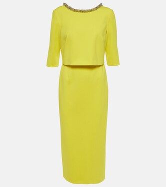 Robe midi Emotional Essence à ornements | Dorothee Schumacher