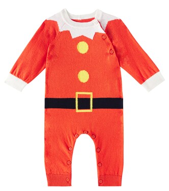 Baby cotton and wool onesie | Stella McCartney Kids