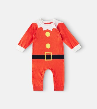 Baby cotton and wool onesie | Stella McCartney Kids