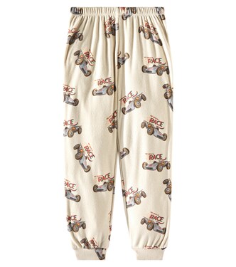 Itty printed cotton-blend fleece sweatpants | Konges Sløjd