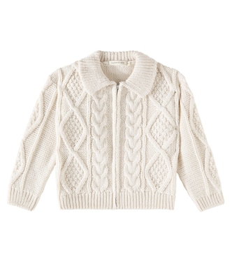 Patagonia cable-knit zip-up cardigan | The New Society