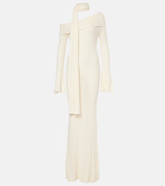 Ursa scarf-detail maxi dress | Aya Muse
