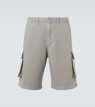 Mount cotton and hemp canvas cargo shorts | Our Legacy