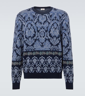 Intarsia cotton sweater | Etro