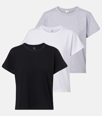 Margo set of 3 cotton jersey T-shirts | Leset
