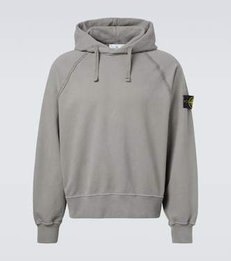 Compass cotton jersey hoodie | Stone Island