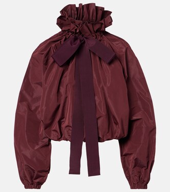 Iconic bow-detail blouse | Patou