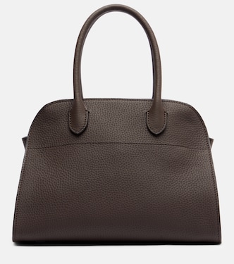 Margaux Small leather tote bag | The Row