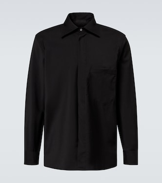 Wool overshirt | Saman Amel