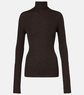 Ribbed-knit wool sweater | Calvin Klein Collection