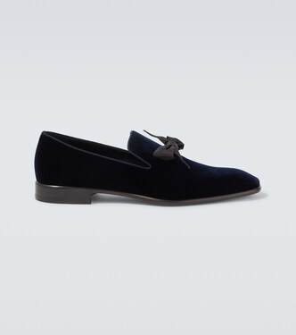 Loafers December First aus Samt | Christian Louboutin