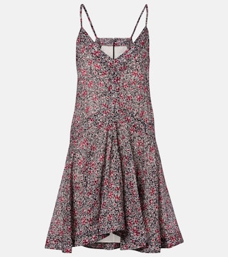 Danielle floral cotton voile minidress | Marant Etoile