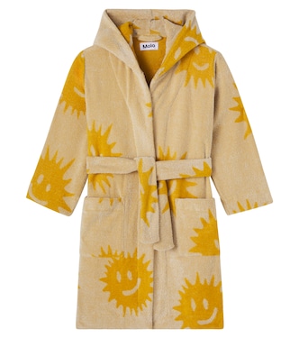 Cotton terry robe | Molo
